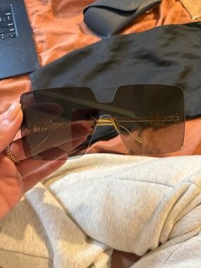Loewe Square Sunglasses with Logo